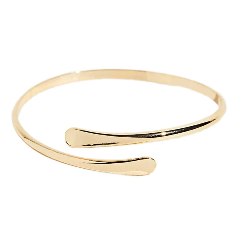 Adjustable Arm Cuff for Women Hip-pop Armlet Bangle Bracelet for Girls Women Punk Adjustable Retro Arm Cuff Jewelry