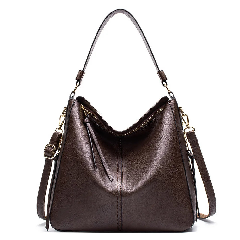 Luxury Handbags Women Bags Designer Faux Leather Bags For Women Hobos Europe Crossbody Bag Ladies Vintage Large Tote Bags