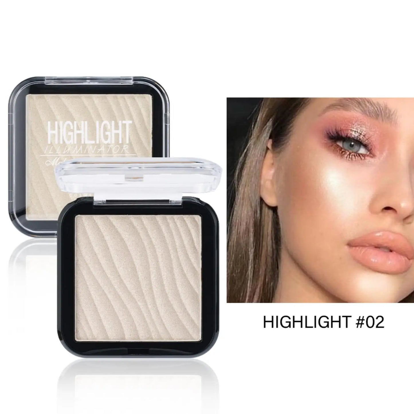 1PC Shimmer Glitter Mashed Potatoes Highlighter Shine Highlighter Makeup Gel Face and Body Brighten Glitter Contour Makeup
