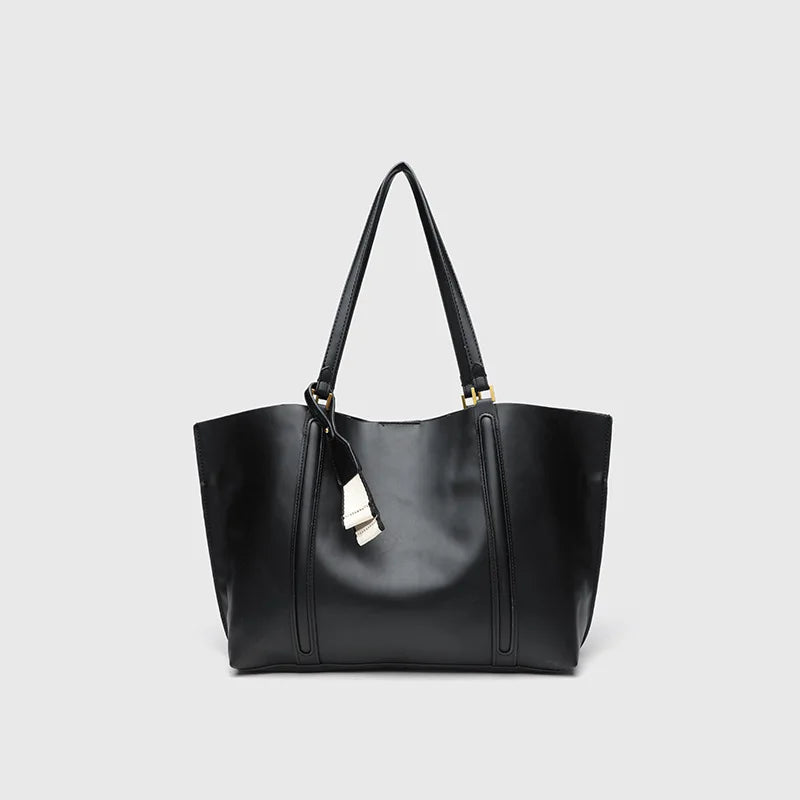 Large Capacity Tote Bag Luxury Designer Women Shoulder Bag Pu Leather Bucket Bags For Women Handbags And Purses New 2026 Shopper
