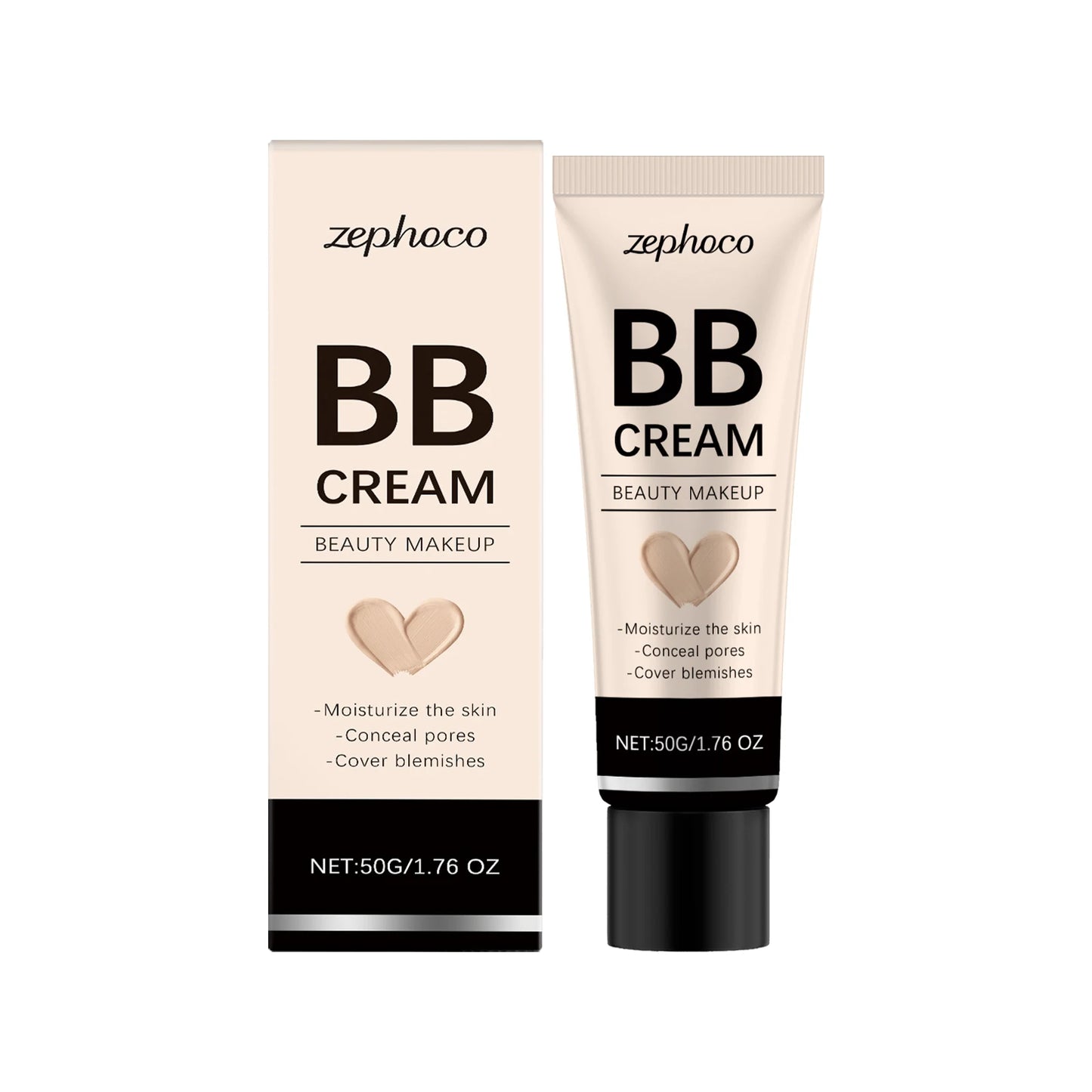 Natrual Concealer BB Cream Covering Acne Scars Full Coverage Cover Blemishes Oil Control Concealer Cream for Face Cosmetics