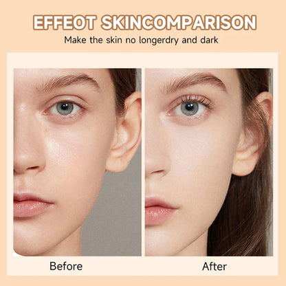 SPF30+Sunscreen Setting Powder - 24-Hour Oil Control, Long-Lasting Concealer, Waterproof, Sweat-Proof, Vitamin E