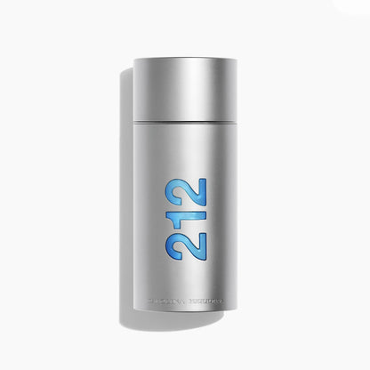 Carolina Herrera 212 Men 100ml Eau de Toilette Spray,Woody Floral Musk Fragrance ,Men's Perfume Gift Idea ,3.4 Fl. Oz