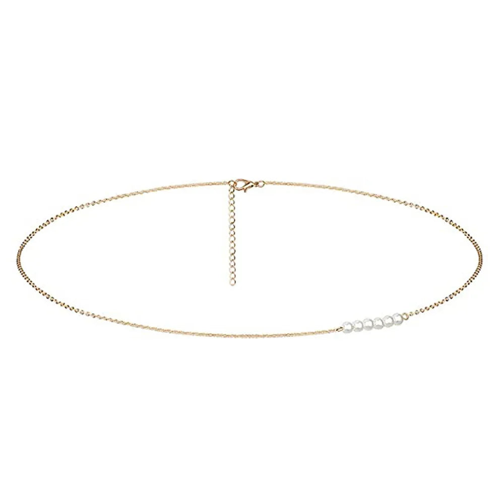 Stainless Steel Waist Chain Rhinestone Crystal Belly Body Chain For Women Minimalist Beach Bikini Sexy Body Jewelry
