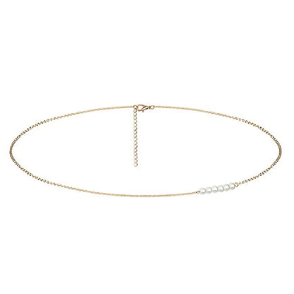 Stainless Steel Waist Chain Rhinestone Crystal Belly Body Chain For Women Minimalist Beach Bikini Sexy Body Jewelry