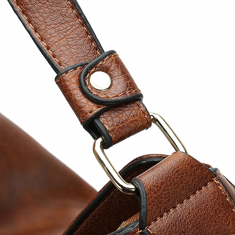 Luxury Handbags Women Bags Designer Faux Leather Bags For Women Hobos Europe Crossbody Bag Ladies Vintage Large Tote Bags