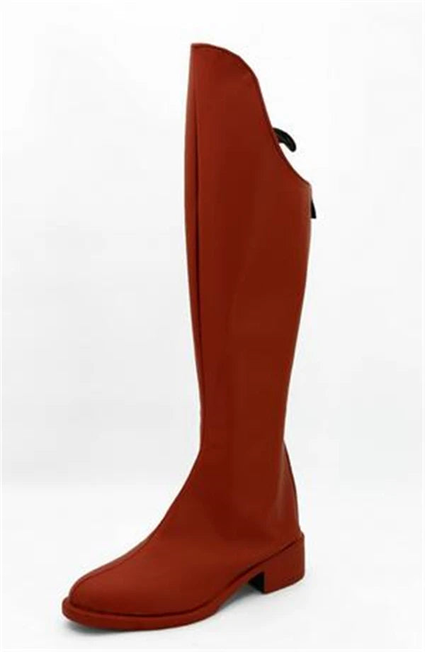 Supergirl Cosplay Shoes Boots Movie Halloween Carnival Party Costumes Adult Women Shoes Supergirl Red Shoes