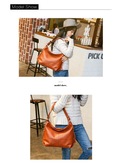 Zency 2026 New Fashion Soft Real Genuine Leather Tassel Women Handbag Elegant Ladies Hobo Shoulder Bag Messenger Purse Satchel