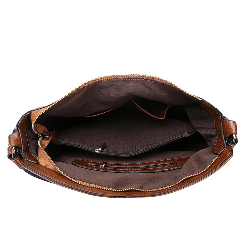 Luxury Handbags Women Bags Designer Faux Leather Bags For Women Hobos Europe Crossbody Bag Ladies Vintage Large Tote Bags