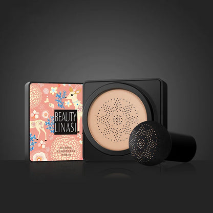 Air Cushion Make up Foundation Cream Mushroom Head Moisturizing Air-permeable Natural Makeup BB Cream