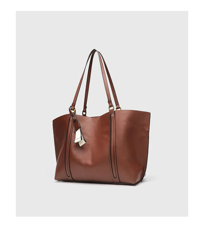 Large Capacity Tote Bag Luxury Designer Women Shoulder Bag Pu Leather Bucket Bags For Women Handbags And Purses New 2026 Shopper