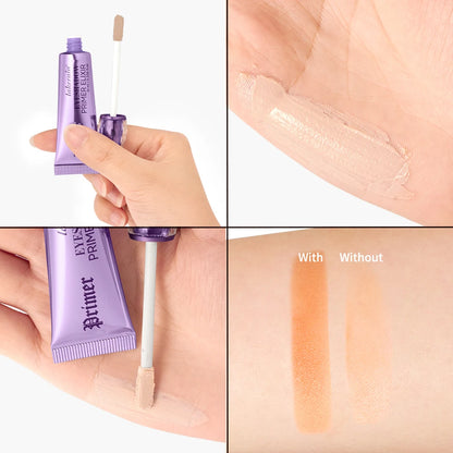 Waterproof Eyeshadow Primer Potion Nude Eyelid Base Primer for Smooth Eye Makeup Waterproof & Long-Lasting Translucent
