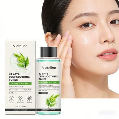 100ML Salicylic Acid Facial Toner Moisturizing Acne Care Refreshing Skin Oil Control Enhance Smoothness Soothing Face Toner