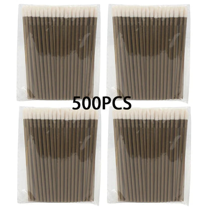 300/500PCS Crystal Lip Brushes Set Wholesale Lipstick Gloss Wands Applicators For Eyelash Extension Makeup Brush Beauty Tool