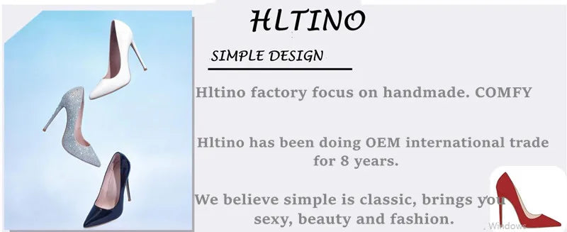 HLTINO Navy Blue Bright Shoes for Spring Summer Women Patent Leather High Heels Pointed Toe Sexy White Autumn Pumps