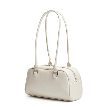 New Women's Bag Bowling Bag 2024 New Niche Joker Boston Bag Tote Bag Underarm Shoulder Bag