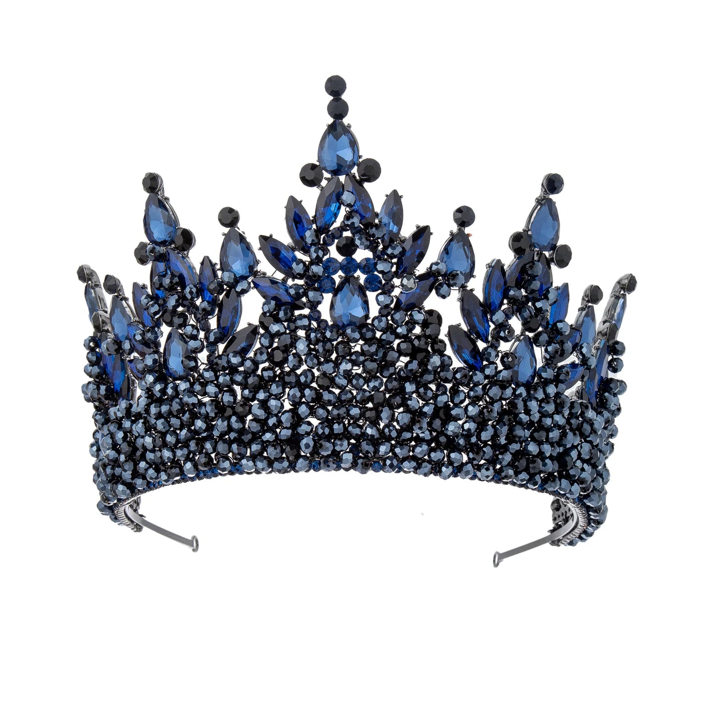 Queen Crowns For Women Crystal Princess Big Bridal Tiara Crown For Wedding Bride Pageant Miss Universe Hair Jewelry Headdress