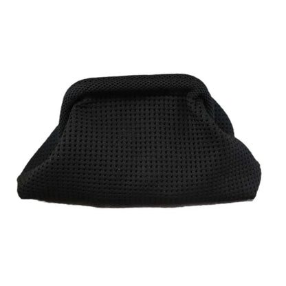 Durable Polyester Summer Beach Clutch Bag Elastic Soft Hollow Out Pouch Large Capacity Breathable Small Crochet Handbag Spring