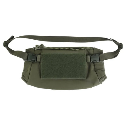 Outdoor DropPouch Muff Hand Warmer Pouch, Stowable Fanny Pack for Winter Airsoft Hunting Gear Camping Hiking Football Fishing
