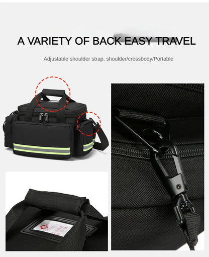 Customized Waterproof Emergency Bag Logo Medical Visit Bag Single Shoulder Crossbody Handbag Wholesale Team Name