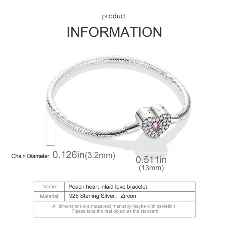 925 Sterling Silver Travel Plane Snake Basic Chain Cat and Moon Bracelet fit Original Charm Beads DIY Women Design Jewelry Party