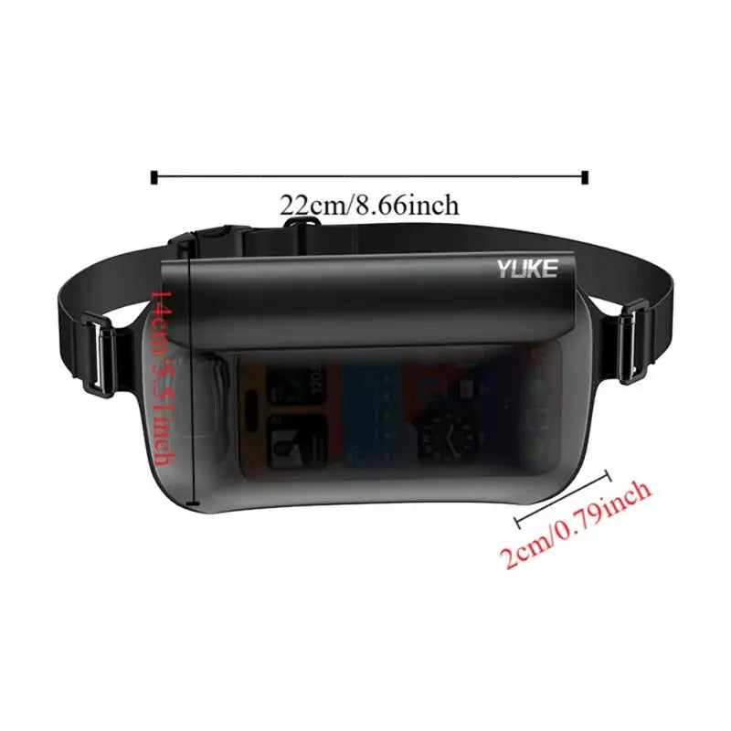 Waterproof Mobilephone Bag Tpu Drift Diving Shoulder Waist Bag Belt Bag for Beach Swimming Iphone Bag for Samsung Redmi Cover