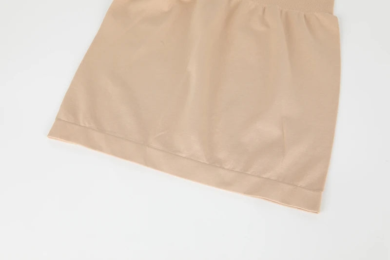Seam-free Slips For Women Off Shoulder Under Dress Shapewear Dresses Tummy Control Skirt Body Shaping Smoother