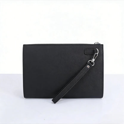 Mens Clutches Luxury High Quality Leather Envelope Clutch Bag Business Simple Large Capacity Card Holder Daily Office Casual