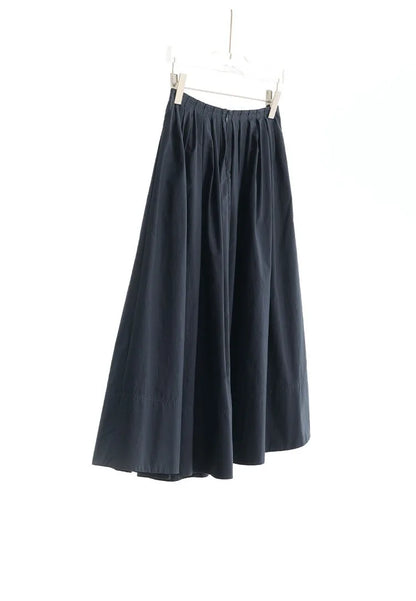 Hepburn-Style Mini Skirt~Pleated Skirt for Petite Figures, Gray-Purple 100% Cotton Umbrella Skirt, Gray A-Line Skirt, New Style for Women