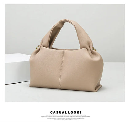 Fashion Women's Tote Bag New Soft Leather Cloud Shoulder Bag High Quality Simple Commuter Crossbody Bag Luxury Handbag Designers
