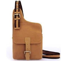 Fashion High Class Oil-Waxed Genuine Leather Shoulder Bag men Leather Messenger Bag Male Crossbody Bag Sling Leisure Bag Satchel