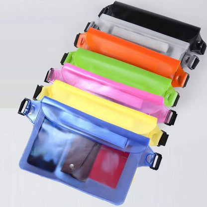Waterproof Mobilephone Bag Tpu Drift Diving Shoulder Waist Bag Belt Bag for Beach Swimming Iphone Bag for Samsung Redmi Cover