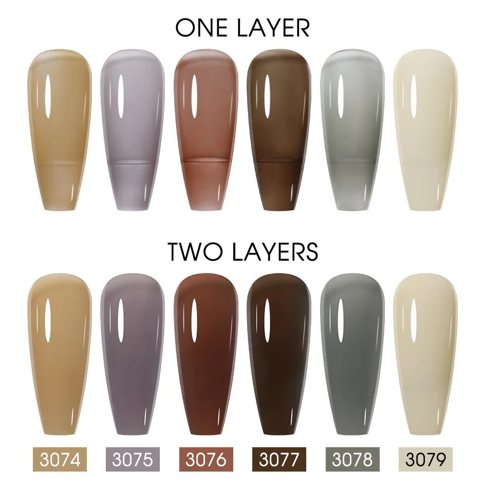 NAILCO 15ml 10/20/30pcs Nail Gel Polish 333 Colors Blue UV&LED Gel Varnish Nude Red Soak Off Semi Permanent UV Nail Gel Varnish