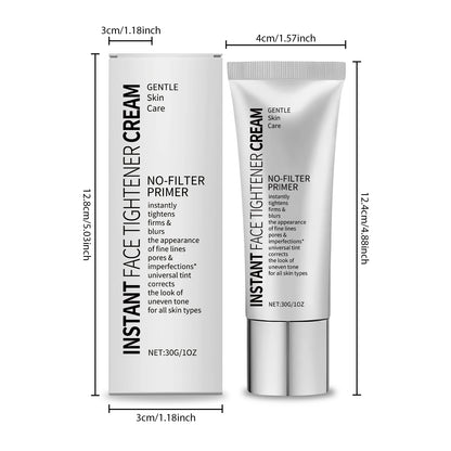 Face Tighten Cream Face Primer Moisturizer Pre-Makeup Isolation Hydrating Base Smoothing Fine Lines Firming Brightening Face Ski