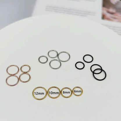 Hinged Nose Ring Hoop Septum Hoop  Ring Tragus Rook Ring Piercing Jewelry Lip Labret Ring Clicker Cartilage Earrings Women Gift