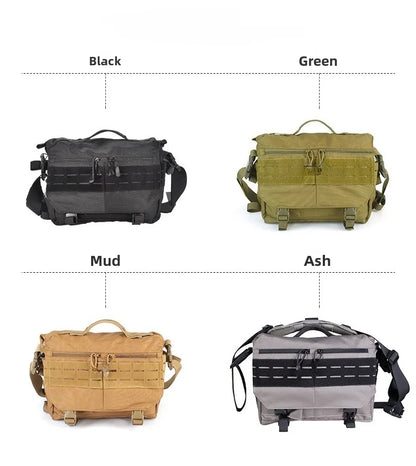 Men Postman Messenger Bag Large Capacity Laptop Crossbody Bag Casual Shoulder Commuter Work Satchel