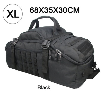 30L 45L 80L Travel Duffel Bag Military Tactical Backpack with Adjustable Strap Weekender Bag for Men Women Waterproof Gym Bags