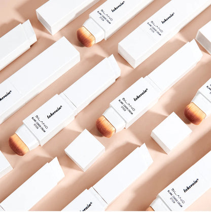 Color-changing Foundation Stick Blanc Foundation Korean Makeup Base High Coverage Concealer Natural Nude 2 IN 1 Foundation Stick