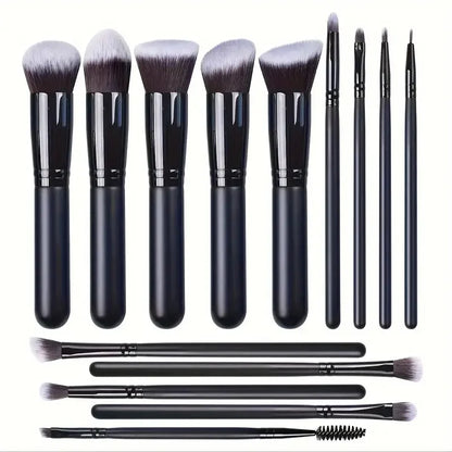 Professional Makeup Brushes Set 14-16Pcs Set Premium Syntheti Foundation Blending Face Powder Blush Eye Shadows Makeup Brush Kit