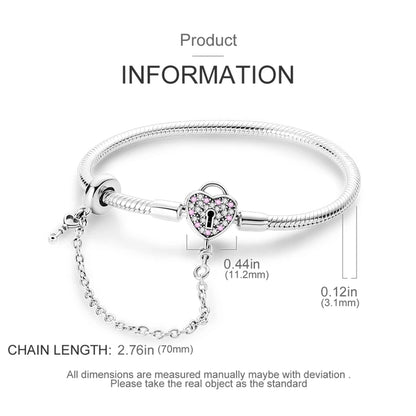 925 Sterling Silver Travel Plane Snake Basic Chain Cat and Moon Bracelet fit Original Charm Beads DIY Women Design Jewelry Party