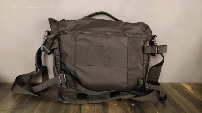 Men Postman Messenger Bag Large Capacity Laptop Crossbody Bag Casual Shoulder Commuter Work Satchel