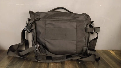 Men Postman Messenger Bag Large Capacity Laptop Crossbody Bag Casual Shoulder Commuter Work Satchel