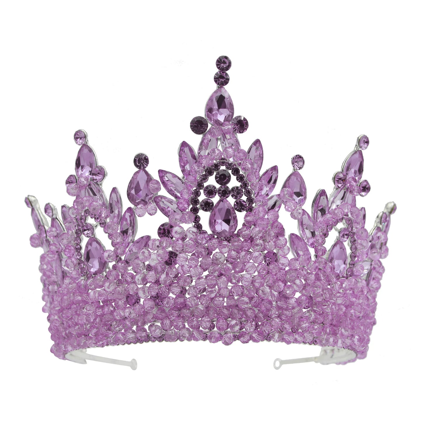 Queen Crowns For Women Crystal Princess Big Bridal Tiara Crown For Wedding Bride Pageant Miss Universe Hair Jewelry Headdress