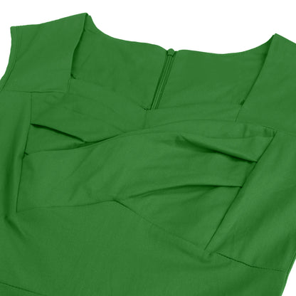 Vintage Dress New Women Sleeveless Large Swing Sexy Party Dress S-3XL