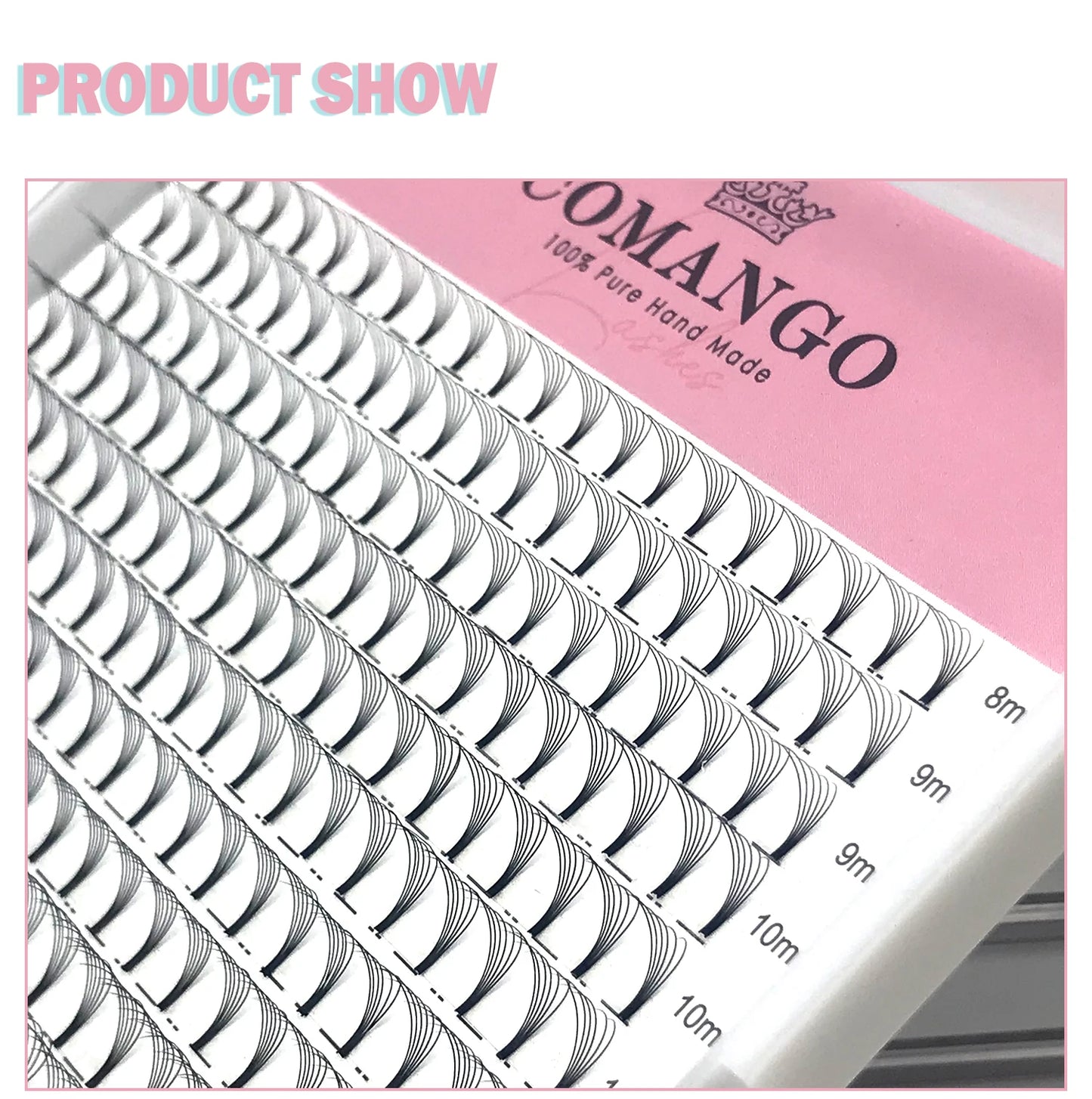 320 Fans Premade Volume Fans 3D 4D 5D 6D 8D 10D Soft Naturl Matte Eyelashes Large Capacity Cilios Individual Lash Extension