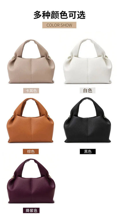 Fashion Women's Tote Bag New Soft Leather Cloud Shoulder Bag High Quality Simple Commuter Crossbody Bag Luxury Handbag Designers