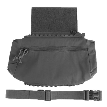 Outdoor DropPouch Muff Hand Warmer Pouch, Stowable Fanny Pack for Winter Airsoft Hunting Gear Camping Hiking Football Fishing