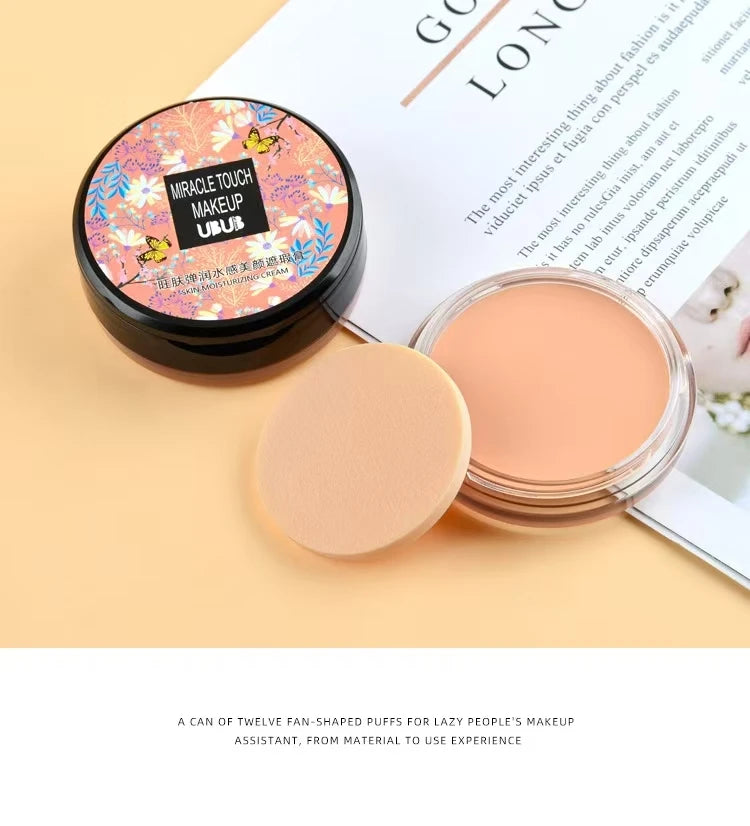 Air Cushion Make up Foundation Cream Mushroom Head Moisturizing Air-permeable Natural Makeup BB Cream