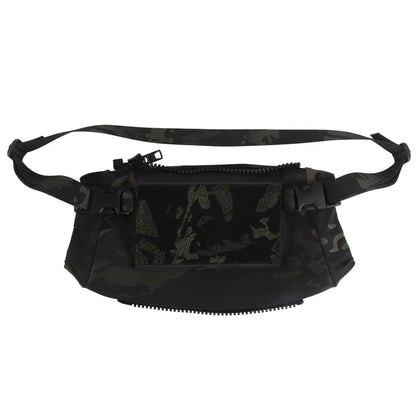 Outdoor DropPouch Muff Hand Warmer Pouch, Stowable Fanny Pack for Winter Airsoft Hunting Gear Camping Hiking Football Fishing