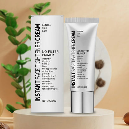 Face Tighten Cream Face Primer Moisturizer Pre-Makeup Isolation Hydrating Base Smoothing Fine Lines Firming Brightening Face Ski